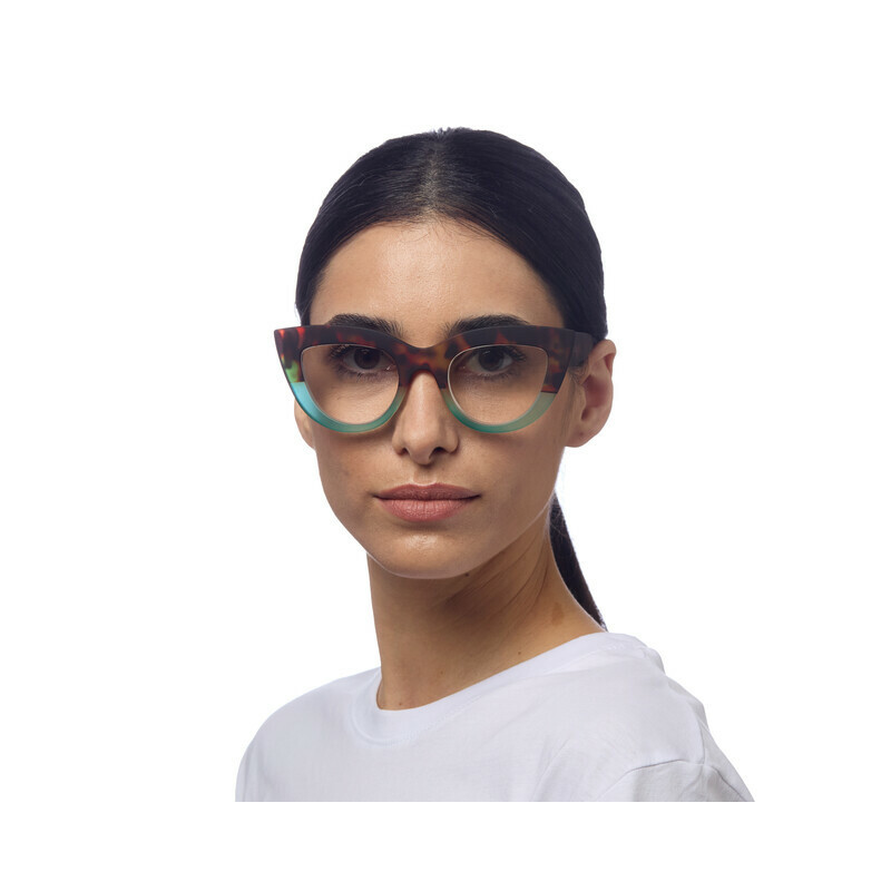 Lunettes de Lecture OKKIA Claudia Big Cat Eye OK023 | Style Élégant