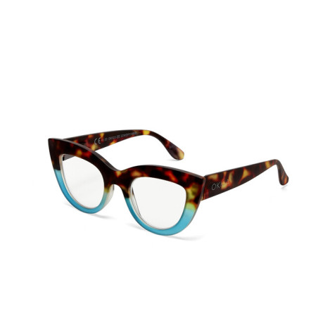 Lunettes de Lecture OKKIA Claudia Big Cat Eye OK023 | Style Élégant