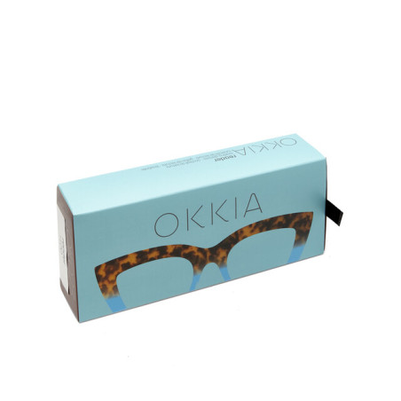 Lunettes de Lecture OKKIA Claudia Big Cat Eye OK023 | Style Élégant