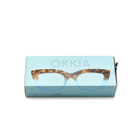 Lunettes de Lecture OKKIA Claudia Big Cat Eye OK023 | Style Élégant