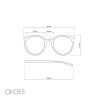 Lunettes de Lecture OKKIA Bologna OK055 | Design Élégant