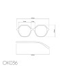 Lunettes de lecture OKKIA Venezia OK036 | Style italien Homme & Femme