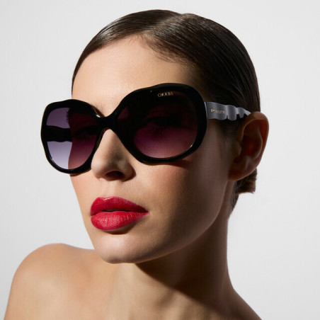 Lunettes de Soleil Seletti x OKKIA California Black – OKS05BB – style oversize iconique et élégance contemporaine au quotidien