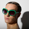 Lunettes de Soleil Seletti x OKKIA California Green – OKS05GR – style oversize iconique et élégance contemporaine au quotidien