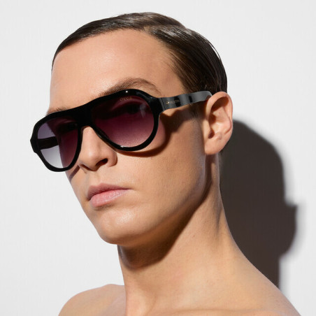Lunettes de Soleil Seletti x OKKIA - Florida Black OKS04BB – style italien tendance et confort visuel sous le soleil