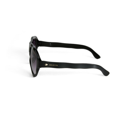Lunettes de Soleil Seletti x OKKIA - Florida Black OKS04BB – style italien tendance et confort visuel sous le soleil