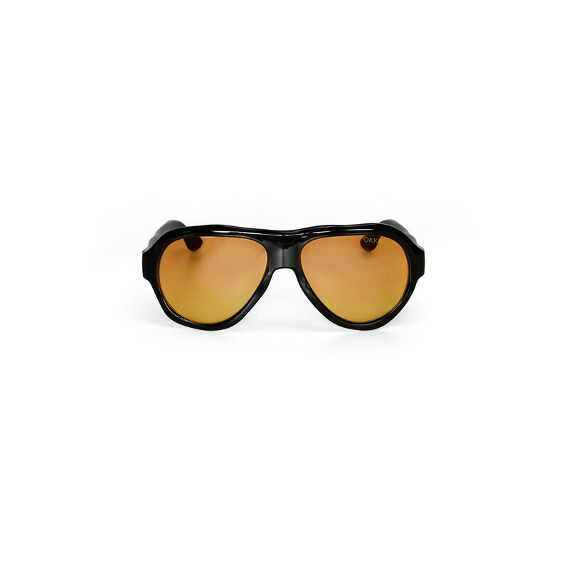 Lunettes de Soleil Seletti x OKKIA - Florida Black OKS04BY – style italien tendance et confort visuel sous le soleil