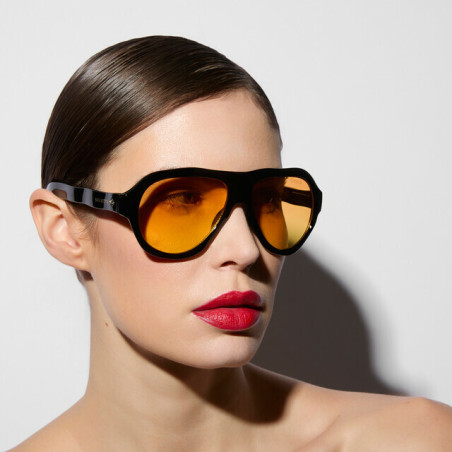 Lunettes de Soleil Seletti x OKKIA - Florida Black OKS04BY – style italien tendance et confort visuel sous le soleil