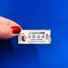Pin’s Ticket de Métro, le Golden Ticket des Les Imprimeuses, pour se déplacer dans l'univers parisien.