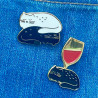 Les Pin’s des Chats des Imprimeuses