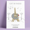 Pin’s Cats in Paris Les Imprimeuses, l’accessoire destiné aux amoureux des chats et de Paris.