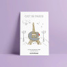 Pin’s Cats in Paris Les Imprimeuses, l’accessoire destiné aux amoureux des chats et de Paris.