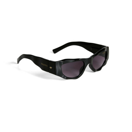 Lunettes de Soleil Seletti x OKKIA - Colorado Black OKS03BB – style italien audacieux et confort visuel sous le soleil