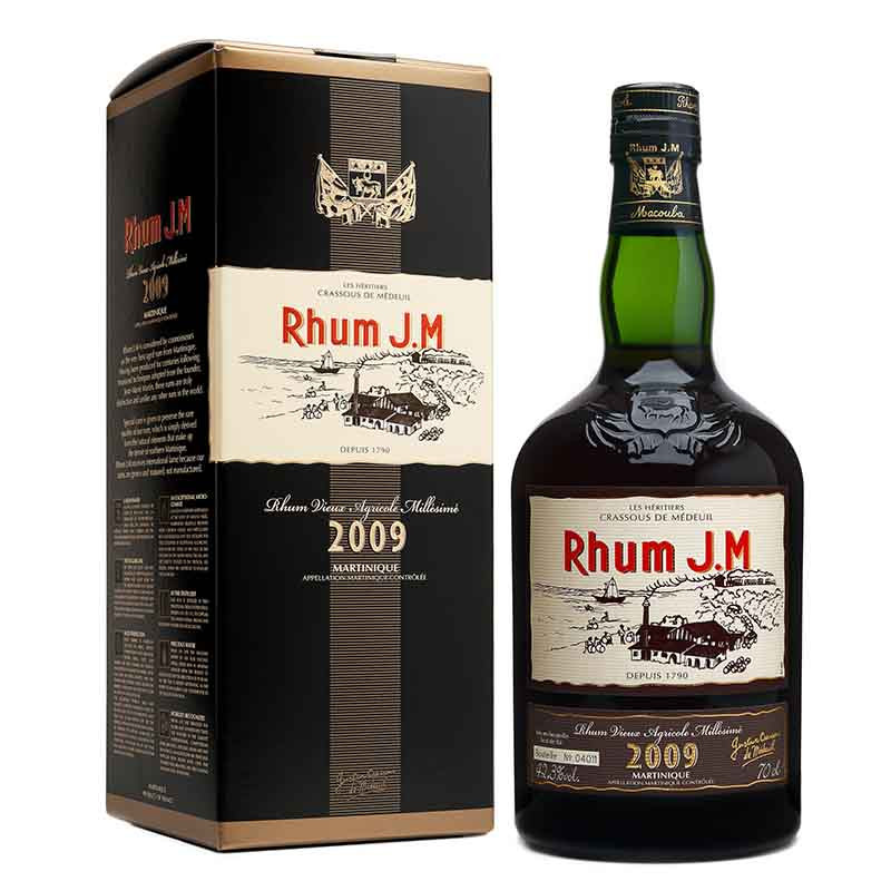 J.M 2009 | Rhum Vieux 10 ANS | cadeau Homme J.M 2009 | Rhum Vieux 10 ANS | cadeau Homme