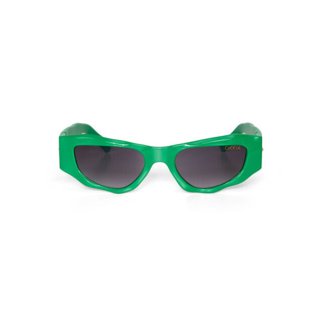 Lunettes de Soleil Seletti x OKKIA - Colorado Green OKS03GR – style italien audacieux et confort visuel sous le soleil