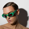 Lunettes de Soleil Seletti x OKKIA - Colorado Green OKS03GR – style italien audacieux et confort visuel sous le soleil