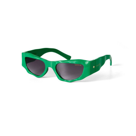 Lunettes de Soleil Seletti x OKKIA - Colorado Green OKS03GR – style italien audacieux et confort visuel sous le soleil