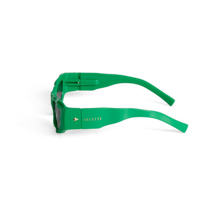 Lunettes de Soleil Seletti x OKKIA - Colorado Green OKS03GR – style italien audacieux et confort visuel sous le soleil