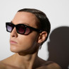 Lunettes de Soleil Seletti x OKKIA - Dakota Black OKS02BB – monture tendance aux lignes affirmées et protection UV