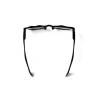 Lunettes de Soleil Seletti x OKKIA - Dakota Black OKS02BB – monture tendance aux lignes affirmées et protection UV