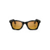 Lunettes de Soleil Seletti x OKKIA - Dakota Black OKS02BY – monture tendance aux lignes affirmées et protection UV