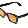 Lunettes de Soleil Seletti x OKKIA - Dakota Black OKS02BY – monture tendance aux lignes affirmées et protection UV