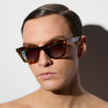 Lunettes de Soleil Seletti x OKKIA - Dakota Havana OKS02CHG – monture tendance aux lignes affirmées et protection UV