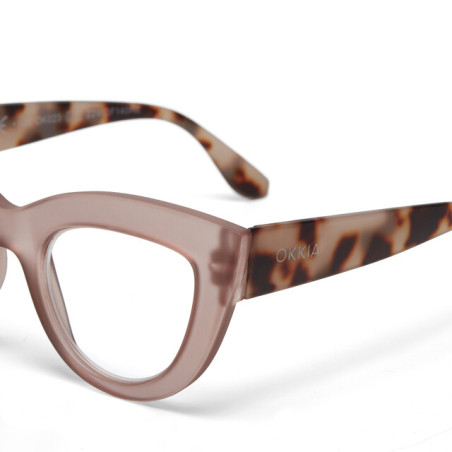 Lunettes de Lecture OKKIA Claudia Big Cat Eye OK023 | Style Élégant