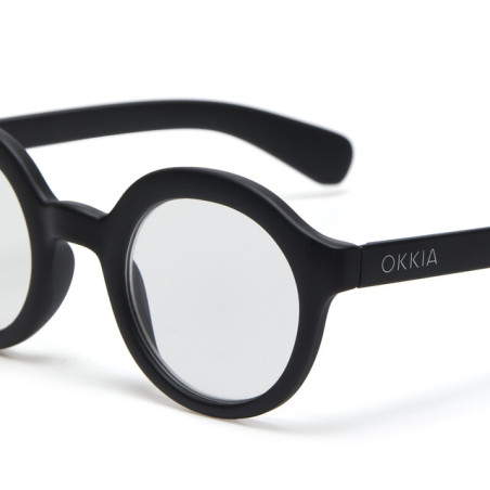 Lunettes de lecture Okkia - Lauro Noir - OK041BK – élégance intemporelle et confort visuel optimal