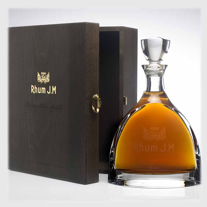 Rhum J.M | Carafe Cristal | cadeau Prestige Homme Rhum J.M | Carafe Cristal | cadeau Prestige Homme