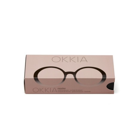 Lunettes de lecture Okkia - Laura Black Pink - OK024BP – élégance contemporaine et confort visuel au quotidien