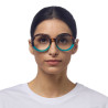 Lunettes de lecture Okkia - Laura Havana Blue - OK024HB – élégance contemporaine et confort visuel au quotidien
