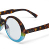 Lunettes de lecture Okkia - Laura Havana Blue - OK024HB – élégance contemporaine et confort visuel au quotidien