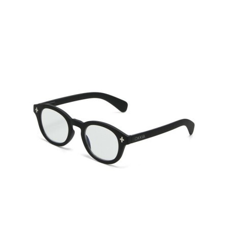 Lunettes de lecture Okkia - Milano Black - OK038BK – design urbain élégant et confort de lecture optimal au quotidien
