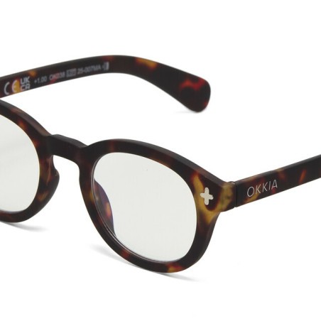 Lunettes de lecture Okkia - Milano Havana - OK038CH – design urbain élégant et confort de lecture optimal au quotidien