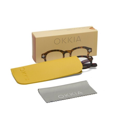 Lunettes de lecture Okkia - Milano Havana - OK038CH – design urbain élégant et confort de lecture optimal au quotidien