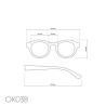 Lunettes de lecture Okkia - Milano - OK038 – design urbain élégant et confort de lecture optimal au quotidien