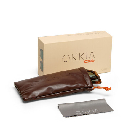 Lunettes de Soleil OKKIA CLUB - Ischia Havana OKL05CHG – style moderne et confort visuel sous le soleil