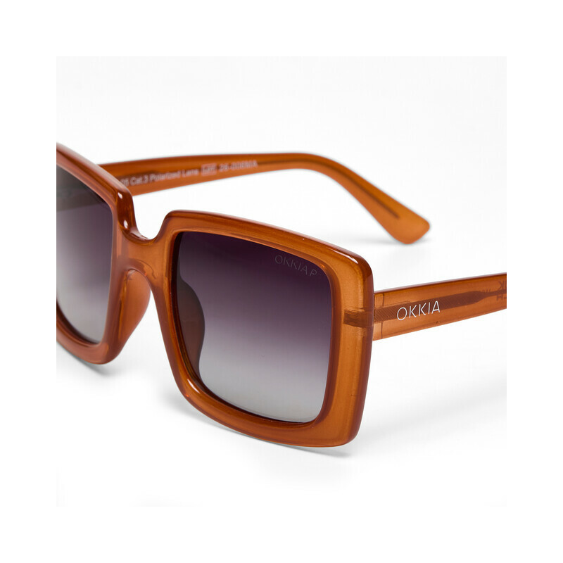 Lunettes de Soleil OKKIA CLUB - Ischia Orange OKL05JOR – style moderne et confort visuel sous le soleil