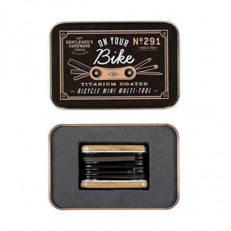 Multi-Tool Vélo De Poche| Gentlemen’s Hardware | Idée Cadeau Vélo