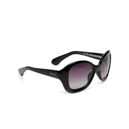 Lunettes de Soleil OKKIA CLUB - Procida Black OKL06BK – style estival moderne et confort visuel sous le soleil