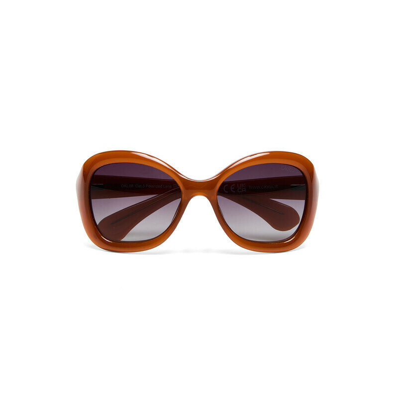 Lunettes de Soleil OKKIA CLUB - Procida Orange OKL06JOR – style estival moderne et confort visuel sous le soleil