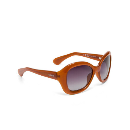 Lunettes de Soleil OKKIA CLUB - Procida Orange OKL06JOR – style estival moderne et confort visuel sous le soleil