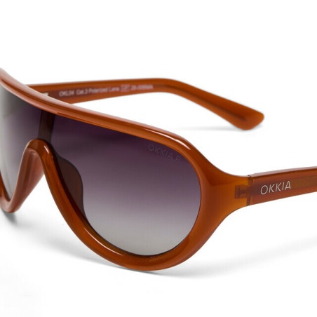 Lunettes de Soleil OKKIA CLUB - Panarea Orange OKL04JOR – design élégant et estival et protection solaire au quotidien