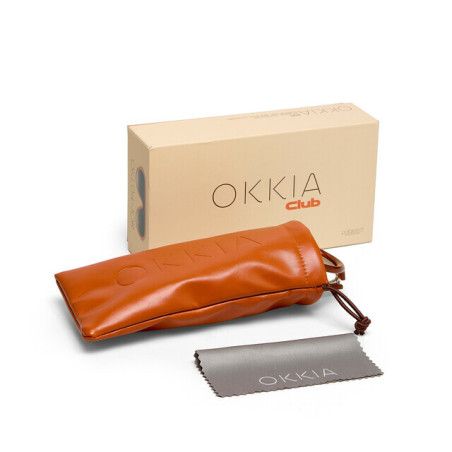 Lunettes de Soleil OKKIA CLUB - Panarea Orange OKL04JOR – design élégant et estival et protection solaire au quotidien