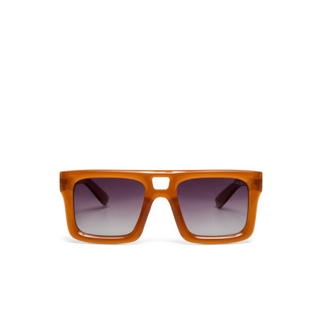 Lunettes de Soleil OKKIA CLUB - Vulcano Orange OKL03JOR – monture aux lignes équilibrées et allure tendance
