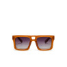 Lunettes de Soleil OKKIA CLUB - Vulcano Orange OKL03JOR – monture aux lignes équilibrées et allure tendance