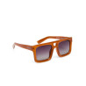 Lunettes de Soleil OKKIA CLUB - Vulcano Orange OKL03JOR – monture aux lignes équilibrées et allure tendance