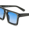 Lunettes de Soleil OKKIA CLUB - Vulcano Smoke OKL03TSM – monture aux lignes équilibrées et allure tendance