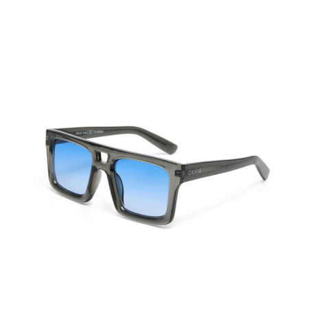 Lunettes de Soleil OKKIA CLUB - Vulcano Smoke OKL03TSM – monture aux lignes équilibrées et allure tendance
